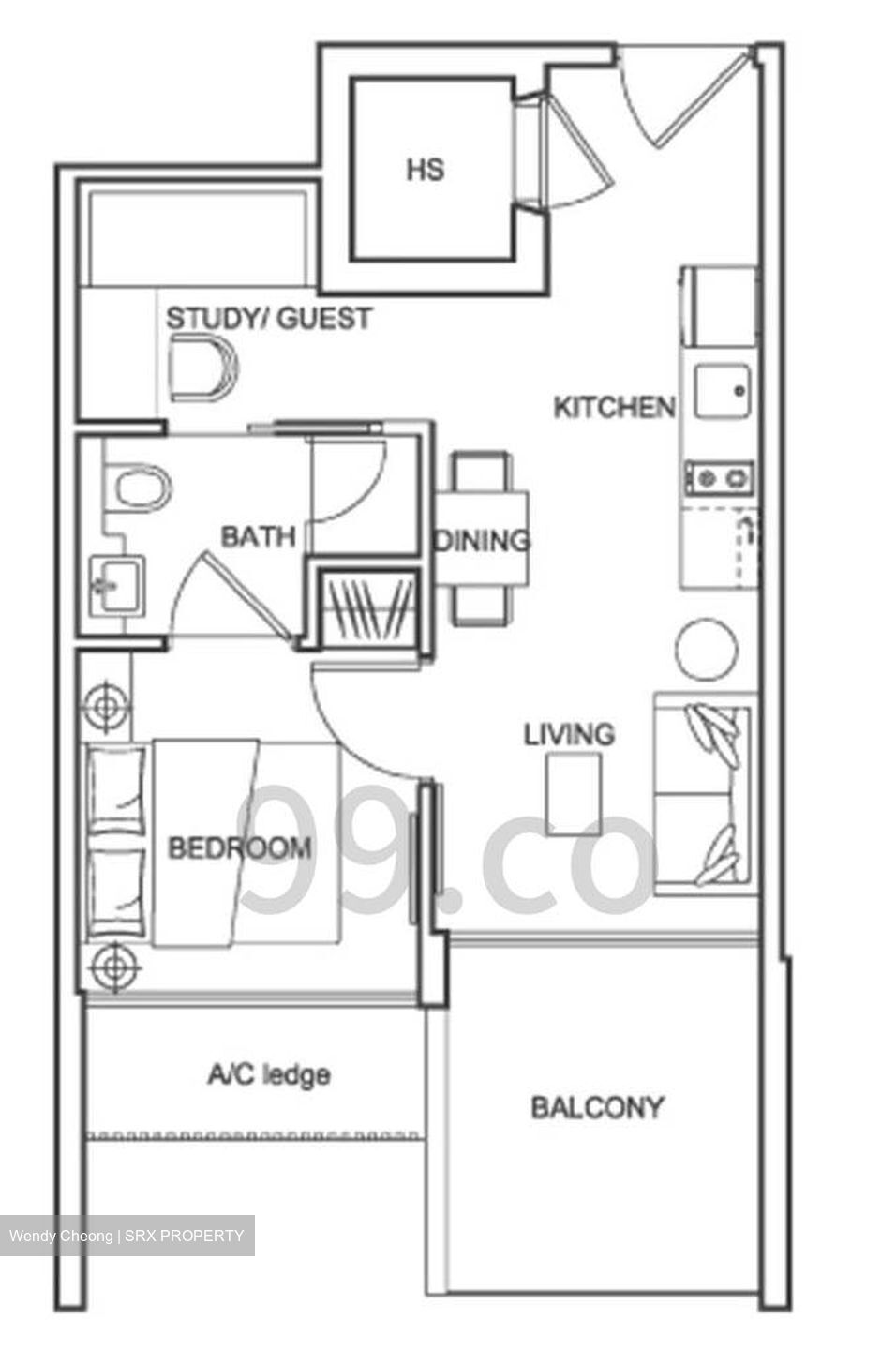 Centra Loft (D14), Apartment #502449071